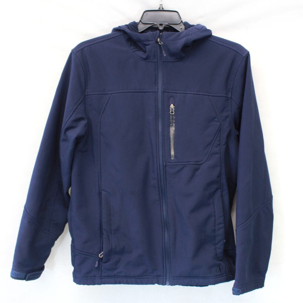 Nordictrack Fleece lined weather resistant hooded full zip jacket Medium